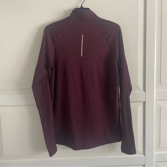 New! Nike element Dri-fit burgundy half-zip running shirt nwt 20360 - Picture 5 of 11